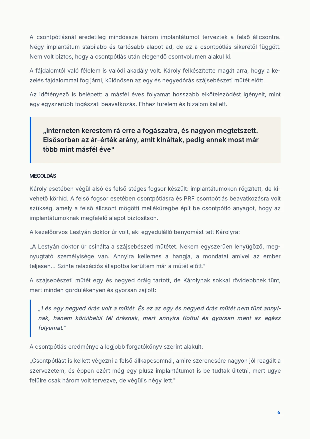 S. Károly története